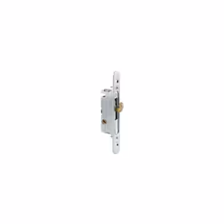 CRL Mortise Lock for Sliding Glass Patio Doors  Round End Face Plate  4-5/8"" Screw Holes  45176; Keyway