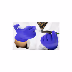 Blue Nitrile Gloves Pack of 200 Powder and Latex Free - Medium