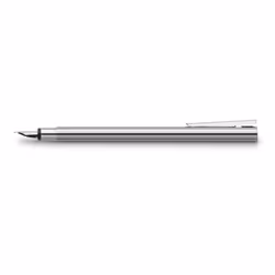 Faber-Castell 342000 Neo Slim Stainless Steel M Fountain Pen