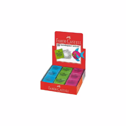 Faber Castell 127121Â Kneaded Eraser in Red, Yellow or Blue (Quantity = 3)