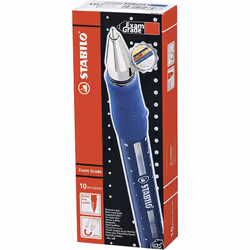 Ballpoint - STABILO Exam Grade Box of 10 Black