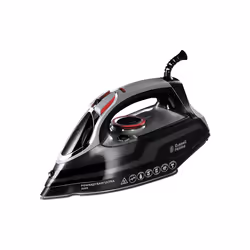 Russell Hobbs Steam Iron [3100W, 210 g/min extra steam boost, 70 g/min steam] Power Steam (350ml, ceramic soleplate, se
