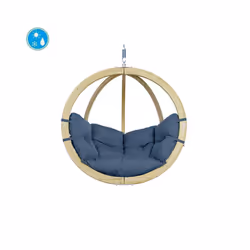 Globo Chair - Spruce Wood/Polypropylene - L69 x W118 x H121 cm - Brisa