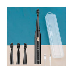 Ultrasonic Sonic Electric Toothbrush Rechargeable Tooth Brushes Washable - Set B 4 head, Set B 4 head