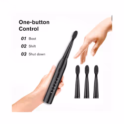 Ultrasonic Sonic Electric Toothbrush Rechargeable Tooth Brushes Washable - Set B 4 head, Set B 4 head