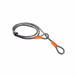 Kryptonite KryptoFlex Security Cable, 2.6FT/4FT/7FT/30FT Long Braided Steel Flex Bike Lock Anti-Theft Cable with Looped