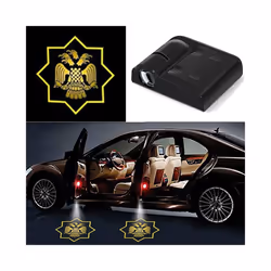 1pcs Car Door Logo Light Welcome Lamp Laser Light Universal Wireless Projector - 3600Lm, 8