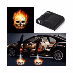 1pcs Car Door Logo Light Welcome Lamp Laser Light Universal Wireless Projector - 3600Lm, 1