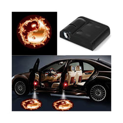 1pcs Car Door Logo Light Welcome Lamp Laser Light Universal Wireless Projector - 3600Lm, 6