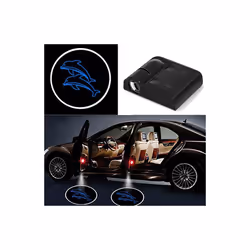 1pcs Car Door Logo Light Welcome Lamp Laser Light Universal Wireless Projector - 3600Lm, 10