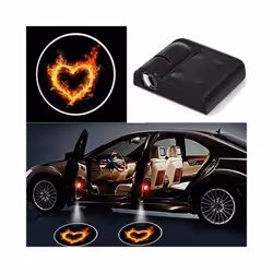 1pcs Car Door Logo Light Welcome Lamp Laser Light Universal Wireless Projector - 3600Lm, 7