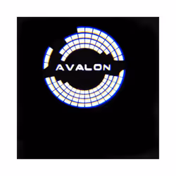 2pcs AVALON Welcome Light AVALON 3D Shadow Light Car Door Logo Lamp For - 2pcs, logo 1