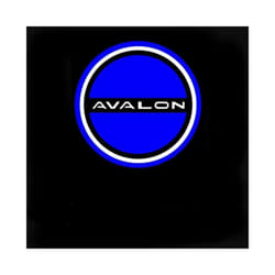 2pcs AVALON Welcome Light AVALON 3D Shadow Light Car Door Logo Lamp For - 2pcs, logo 2