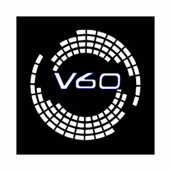 2pcs Car LED Door Welcome Light for Volvo V40 V60 V90 XC40 XC60 XC90 S60 - 2PCS, V60