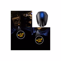 Car Door USB Charging LED Wireless Welcome Light Laser Projector Logo - 1Pcs, N