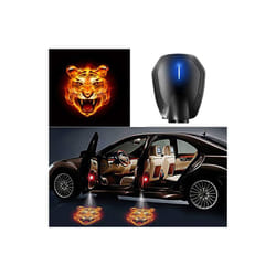 Car Door USB Charging LED Wireless Welcome Light Laser Projector Logo - 1Pcs, E
