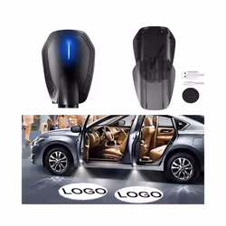 Car Door USB Charging LED Wireless Welcome Light Laser Projector Logo - 2 Pcs, Car brand logo
