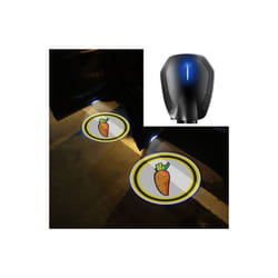 Car Door USB Charging LED Wireless Welcome Light Laser Projector Logo - 2 Pcs, P