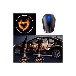 Car Door USB Charging LED Wireless Welcome Light Laser Projector Logo - 2 Pcs, G