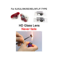 , Pattern 2) 2pcs Led Car Door Welcome Light Logo Shadow Lamp For Jaguar XJ/XJL(2007-2019) - F-TYPE(2013-2019