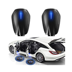 Car Door Laser Projector Led Auto Logo Lights Rechargeable Wireless Welcome - 1Pcs, for Peugeot