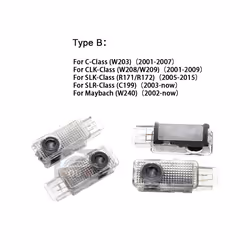 For Mercedes Benz  CLA E C CLS CLK SLK SLR Class Maybach C207 A207 C218 - Pattern 1, Type B