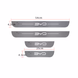 Customized For BYD Atto 3 EV yuan song han 2022 2023 Car Welcome Door - Customized, 4pcs Set