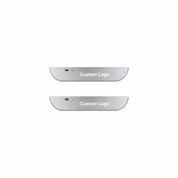 Wiring-Free LED Car Door Sill Lights RGB Car Pedal Pathway Light USB Wireless - For Infiniti, 2PCS Rear Door