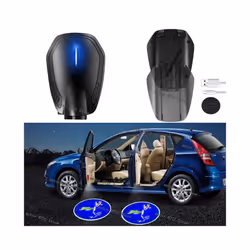 Car LED Laser Projector Sign Light Rechargeable Wireless Laser Icon Light - 1Pcs, for Volkswagen