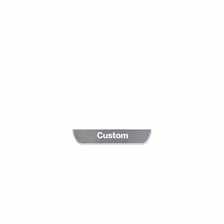 [Customized] Car door illuminated sill light logo Projector lamp USB Power - For DODGE, 1PCS Rear Door