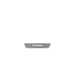 [Customized] Car door illuminated sill light logo Projector lamp USB Power - For DODGE, 1PCS Rear Door