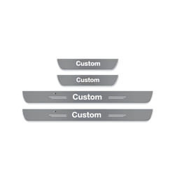 [Customized] Car door illuminated sill light logo Projector lamp USB Power - Customize, 4PCS Set