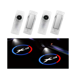 2Pcs LED Car Door Welcome Lights Courtesy Lamp Logo Shadow Projector - 4PCS, X3