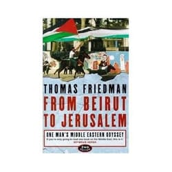 ISBN From Beirut to Jerusalem book Politics English 608 pages