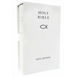 ISBN HOLY BIBLE: King James Version (KJV) White Compact Gift Edition