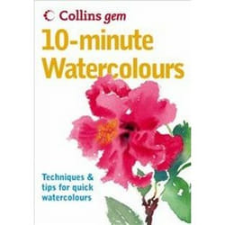 ISBN 10-Minute Watercolours : Collins Gem book English