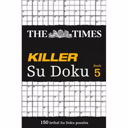 ISBN The Times Killer Su Doku 5: 150 lethal Su Doku puzzles, Paperback, 256 pages