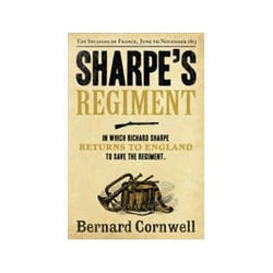 ISBN Sharpe's Regiment book General novel English Paperback 384 pages