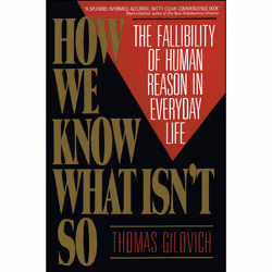 ISBN How We Know What Isn't So, English, Trade Paperback, 224 pages