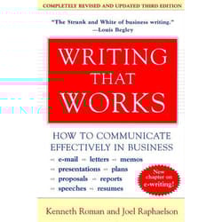 ISBN Writing That Works, 3rd Edition