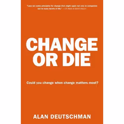 ISBN Change or Die, Trade Paperback, 256 pages