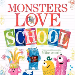 ISBN Monsters Love School, Hardcover, 40 pages