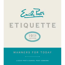 ISBN Emily Post's Etiquette, 19th Edition, Hardcover, 736 pages