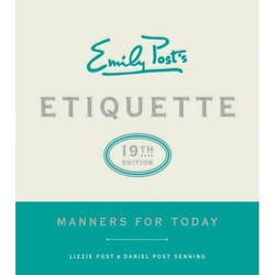 ISBN Emily Post's Etiquette, 19th Edition