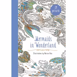 ISBN Mermaids in Wonderland 20 Postcards, Merchandise, 20 pages