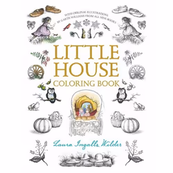 ISBN Little House Coloring Book, Merchandise, 96 pages