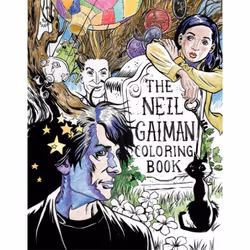 ISBN The Neil Gaiman Coloring Book, Merchandise, 96 pages