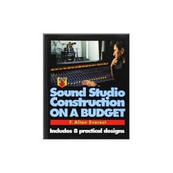 ISBN Sound Studio Construction on a Budget book Educational English Paperback 298 pages