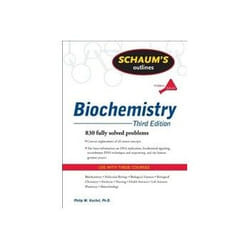 ISBN Schaum's Outline of Biochemistry 3e book Biology English 528 pages