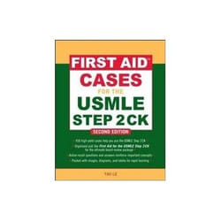 ISBN First Aid Cases for the USMLE Step 2 CK, Second Edition (A & L Review) book Health, mind & body English